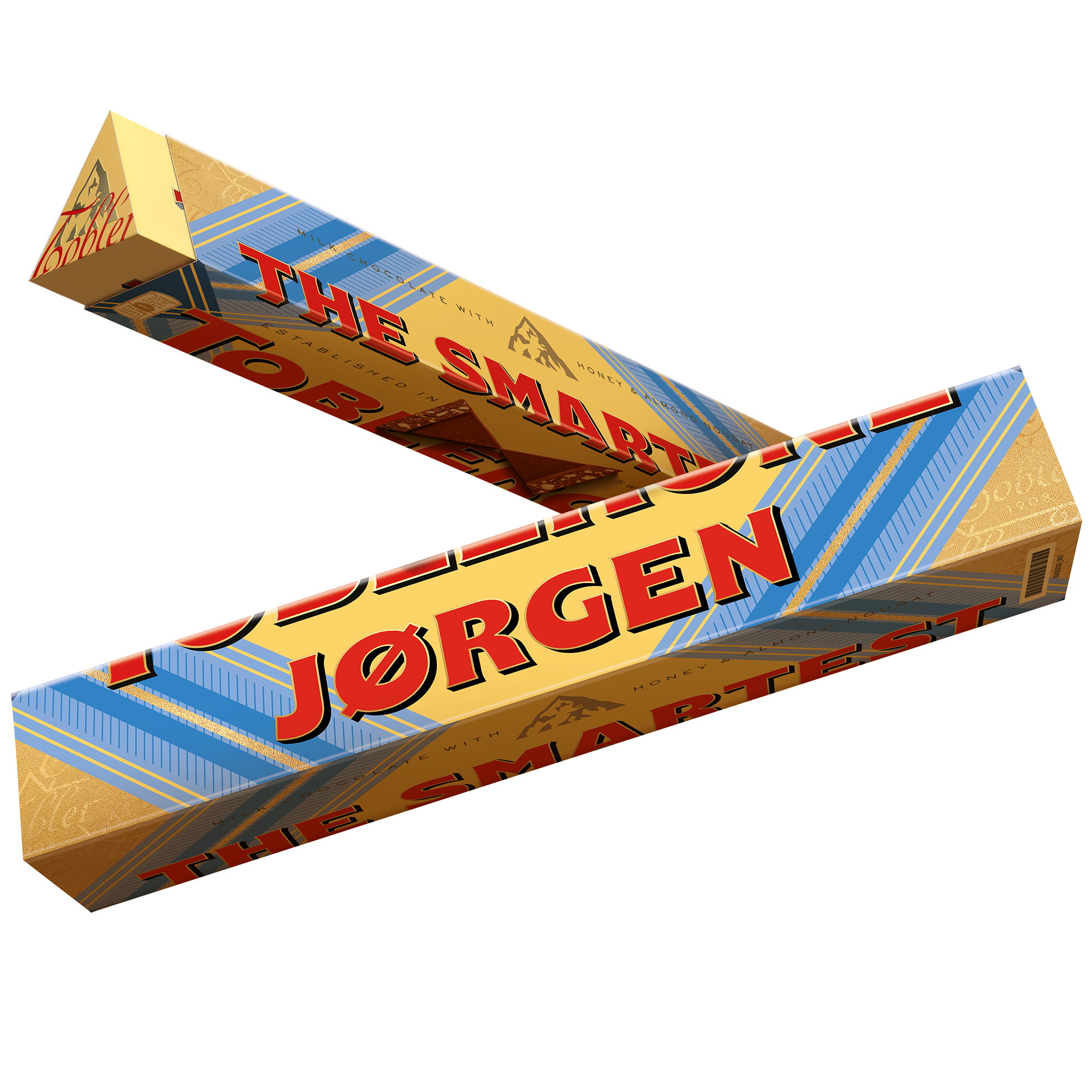 Toblerone med navn - Fars Dag