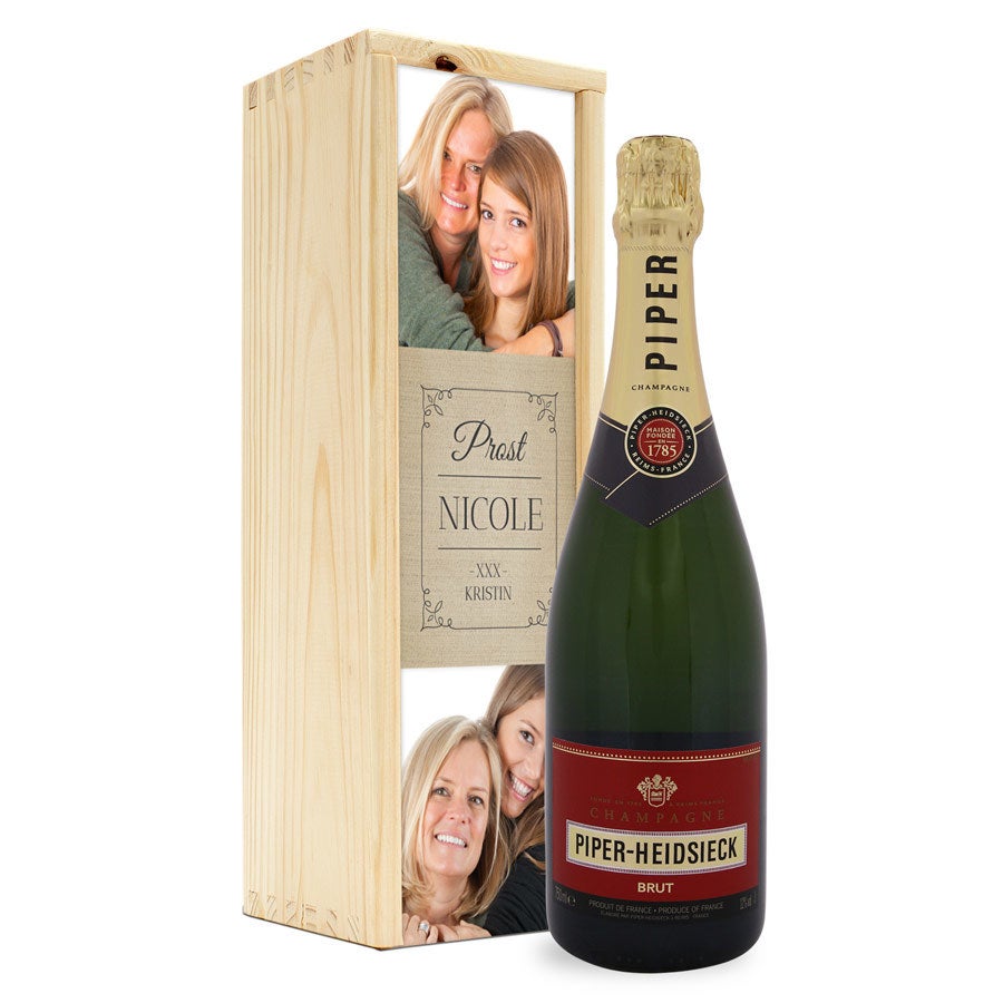 Champagner personalisieren - Piper Heidsieck Brut