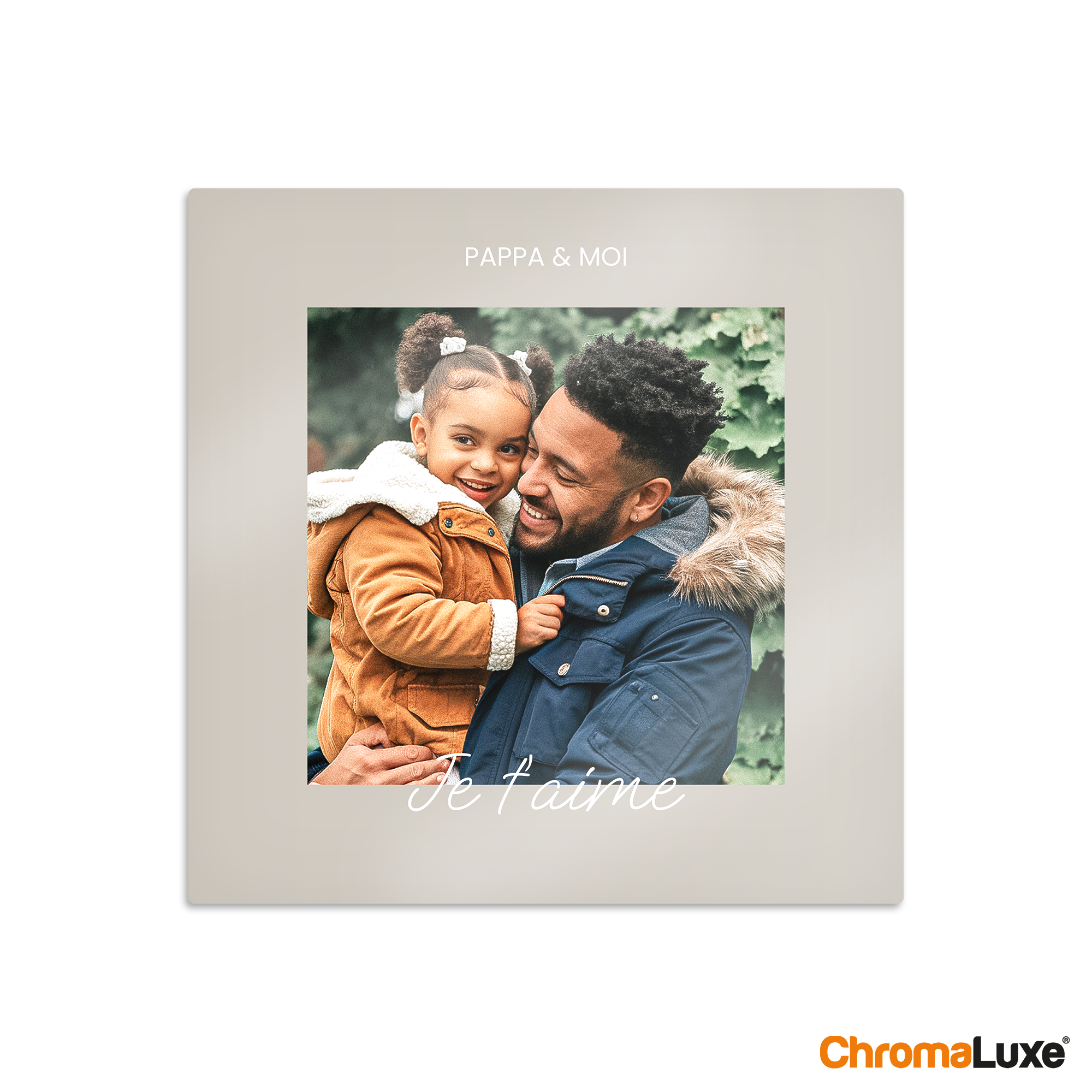 Photo sur aluminium - Instacollage