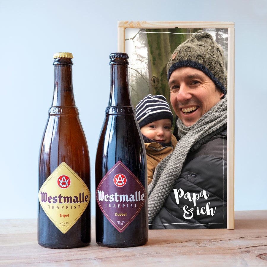 Biergeschenk Vatertag - Westmalle