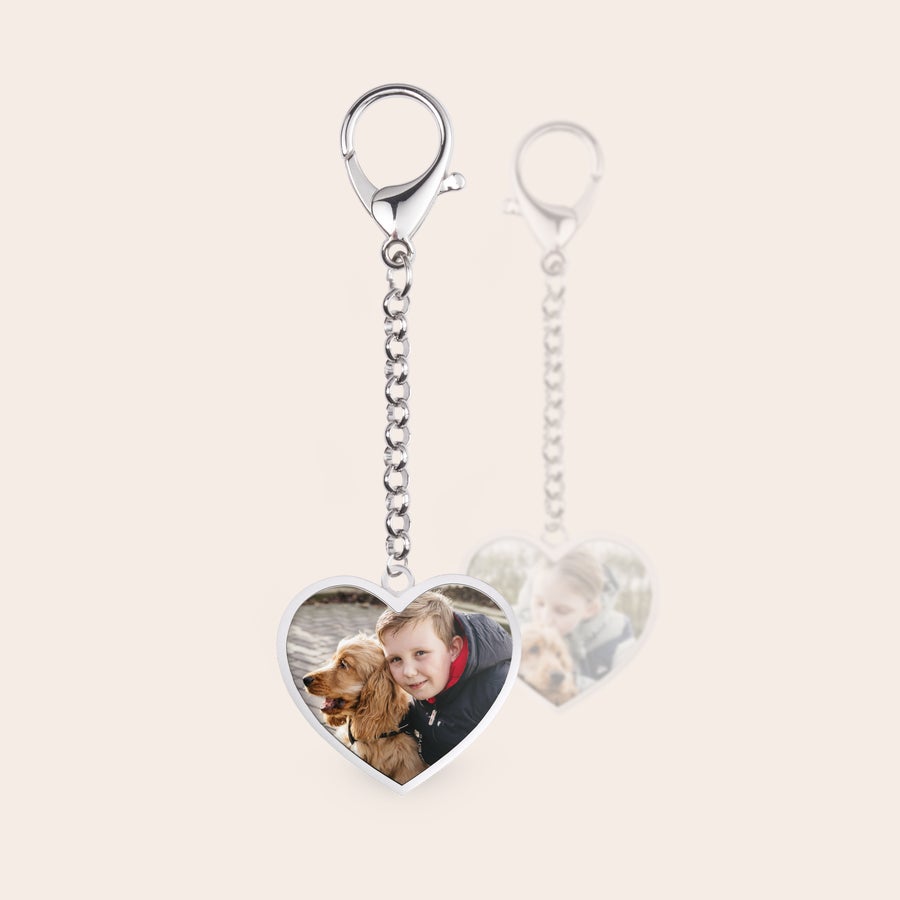 Sleutelhanger met foto Sleutelhanger met foto