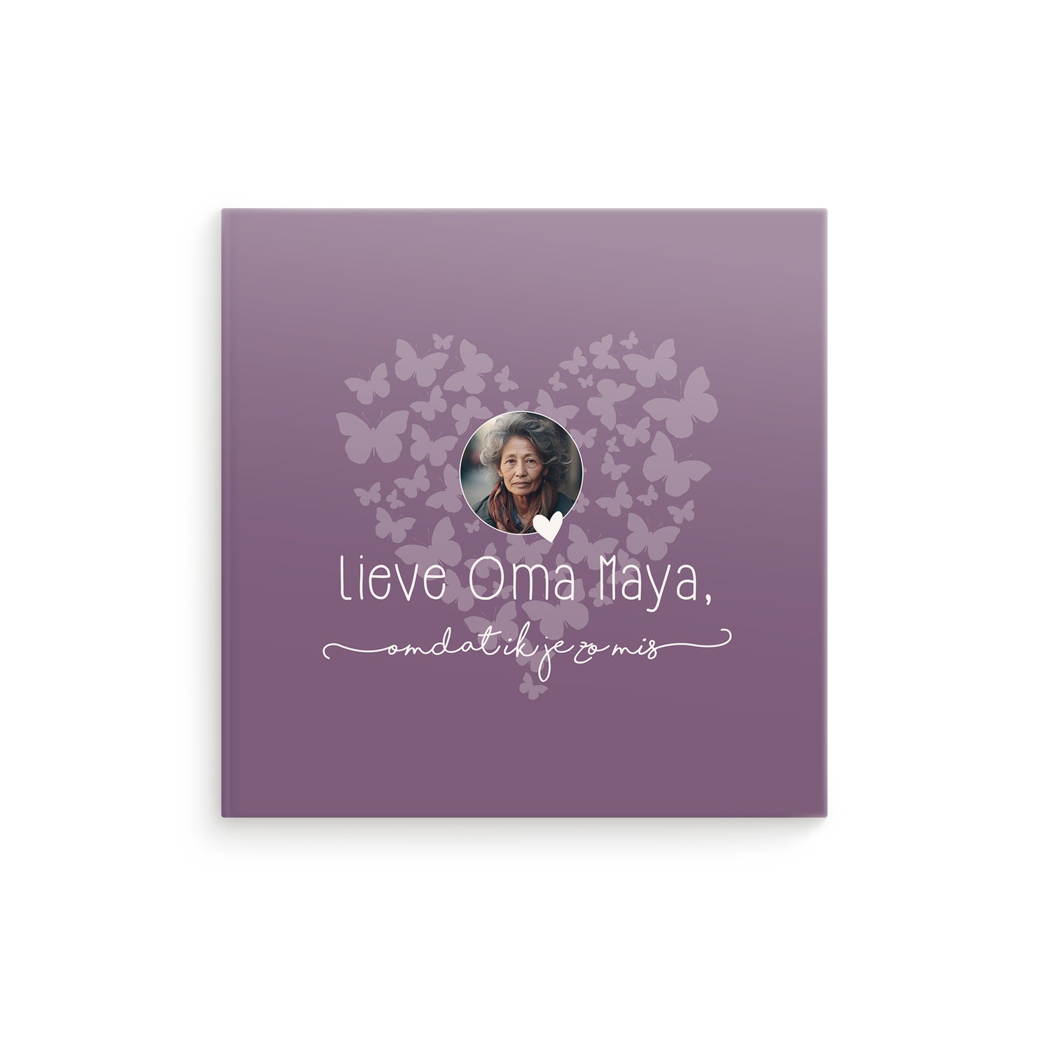 Gepersonaliseerd boek - Lieve Oma, omdat ik je zo mis - Hardcover