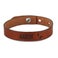 Father’s Day leather bracelet - Brown