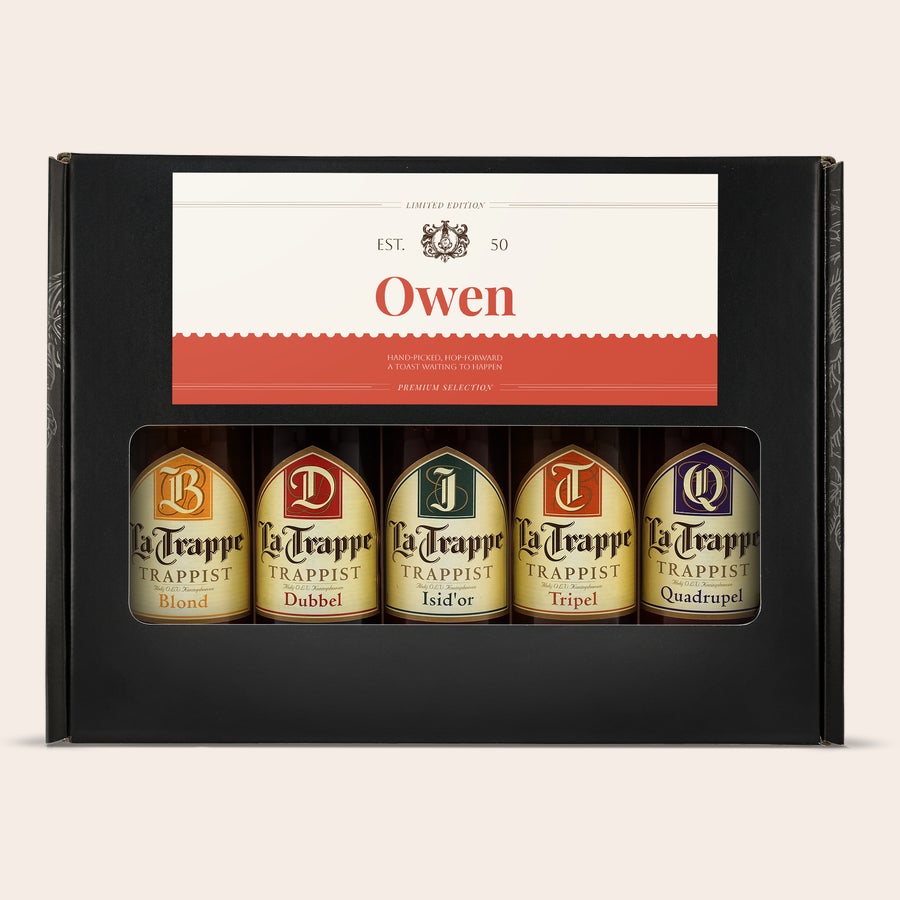 Packs de cerveza internacional con foto y texto Packs de cerveza internacional con foto y texto