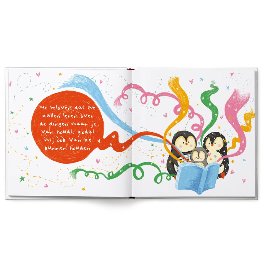 Boek "Beloftes aan" personaliseren