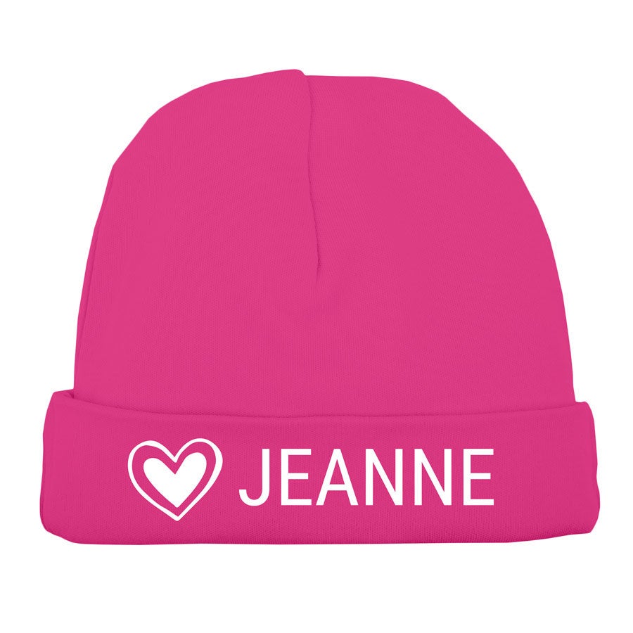 Bonnet naissance - Fuchsia