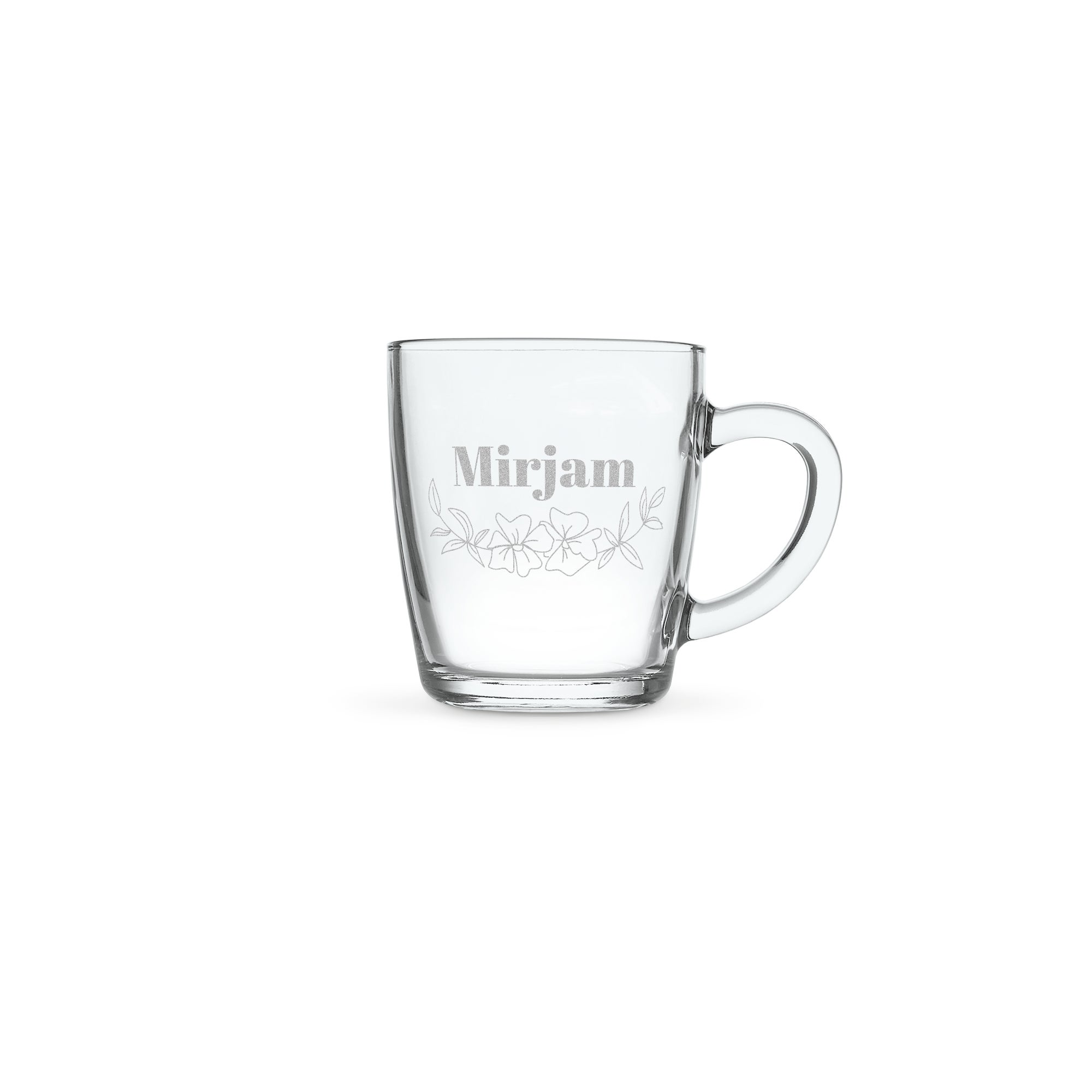 Theeglas graveren