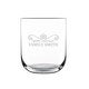 Luxurious personalised water glass