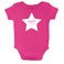 Tutina per bebè - manica corta - rosa - 50/56