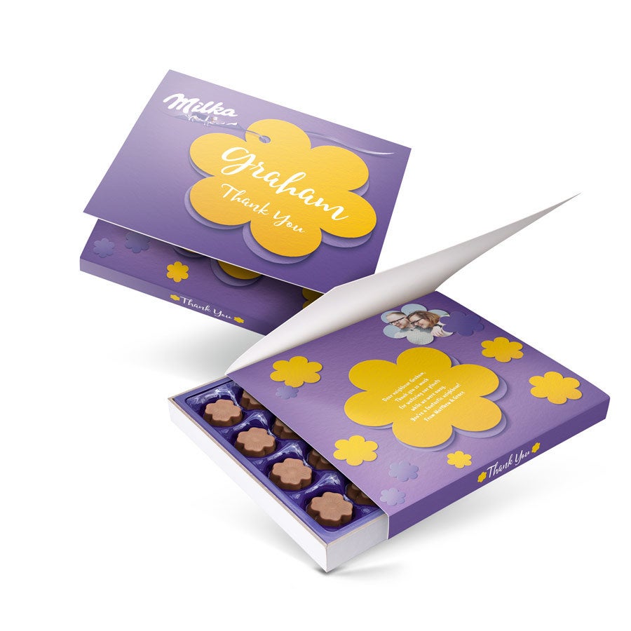 Say it with Milka gift box - Thank you - 110 grams