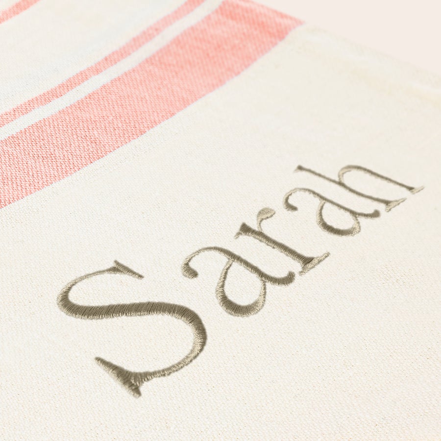Serviette de hammam personnalisée Serviette de hammam personnalisée