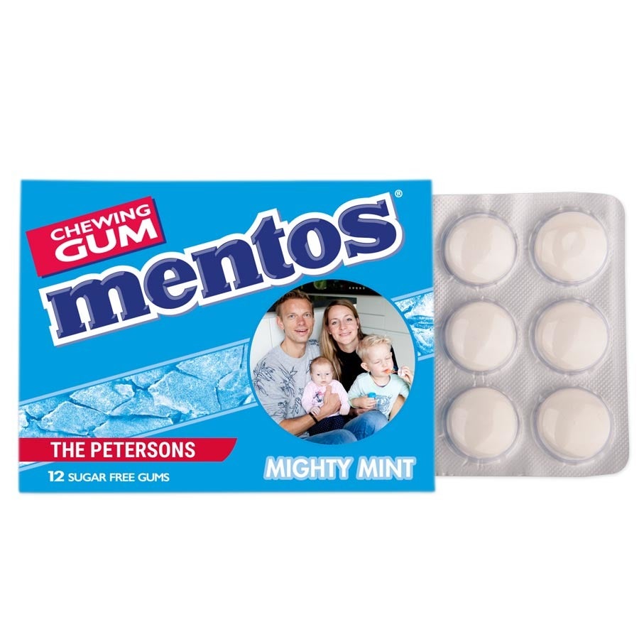 Mentos chewing gum - 96 confezioni