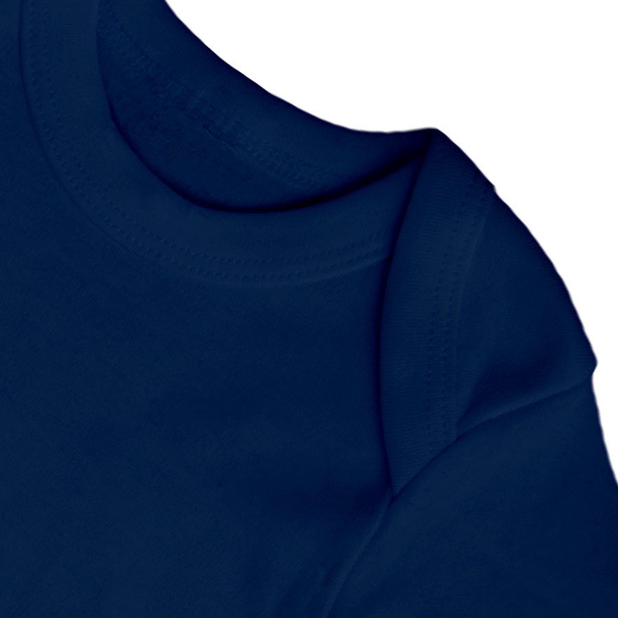 Romper bedrukken - Lange mouw - Navy - 62/68