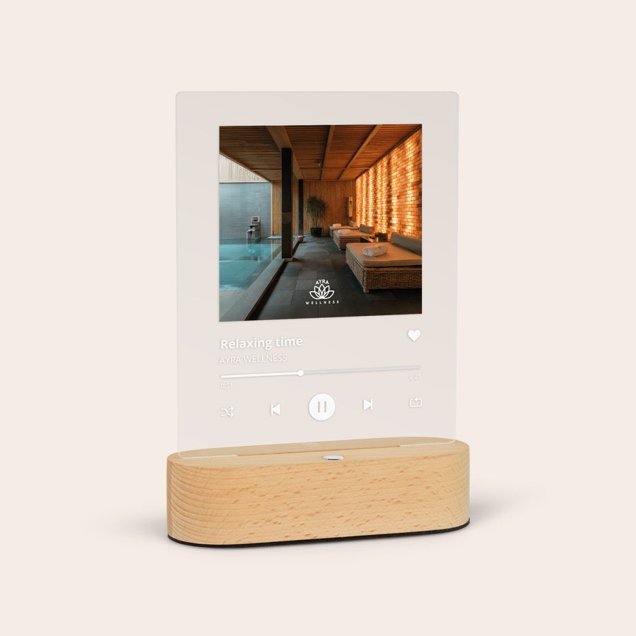 Luce per quadri personalizzata - Design musicale Luce per quadri personalizzata - Design musicale