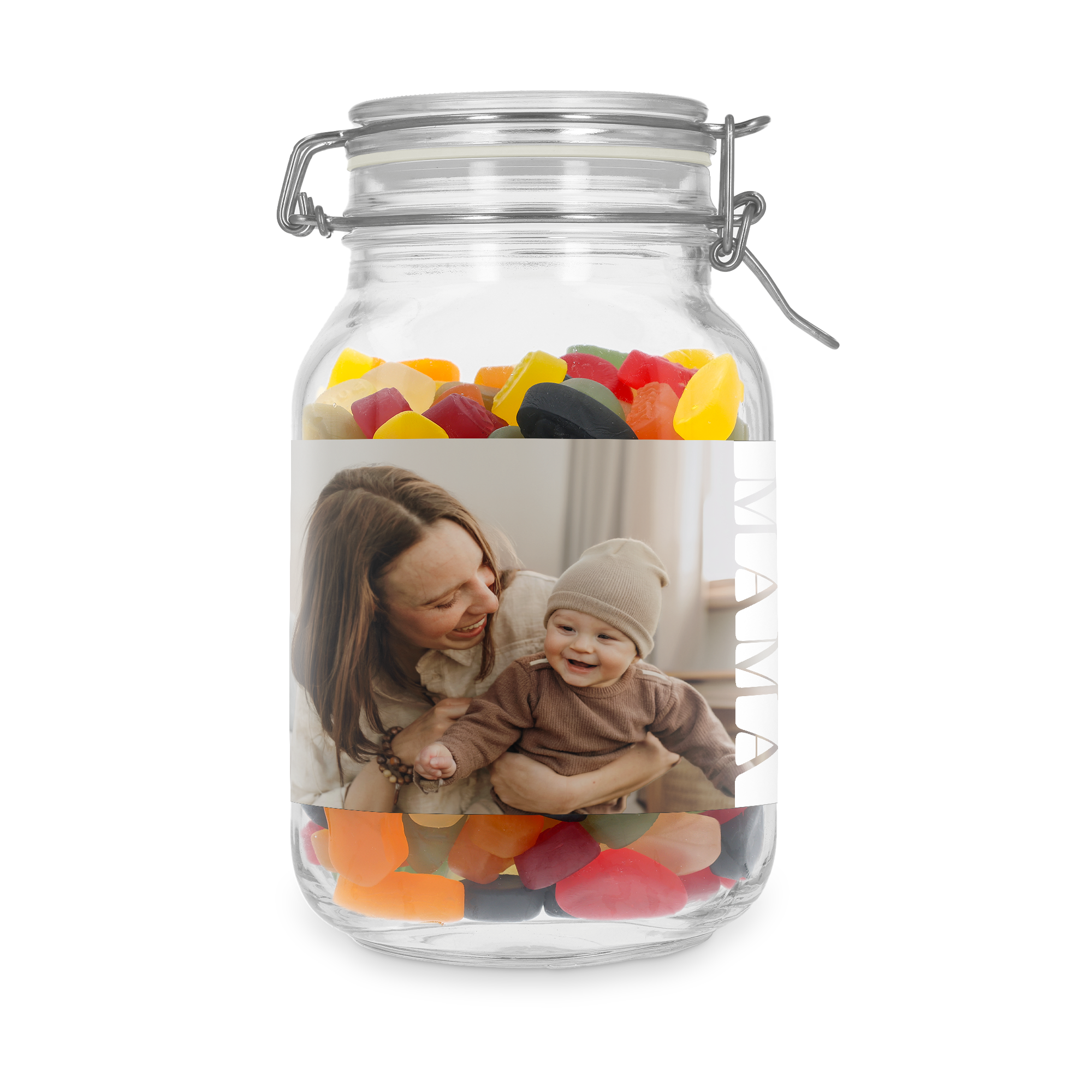 Personalisierte Bonbonglas