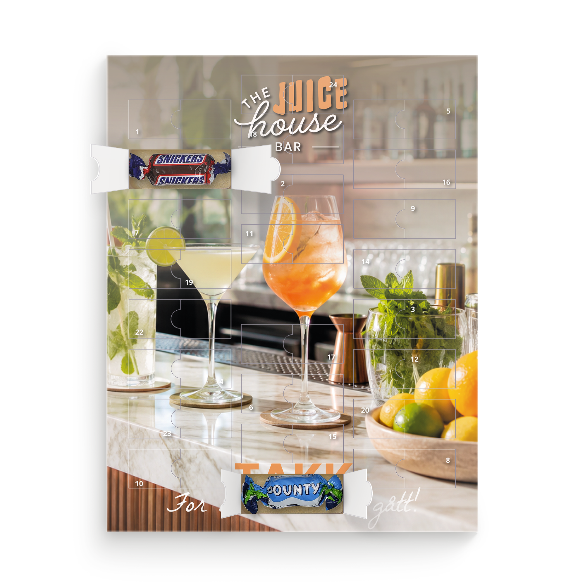 Personlig Mars Miniatures adventskalender