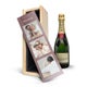 Moët & Chandon w skrzynce ze zdjęciem Moët & Chandon w skrzynce ze zdjęciem