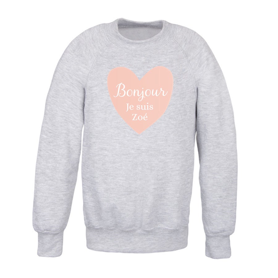 Sweat personnalisé enfant