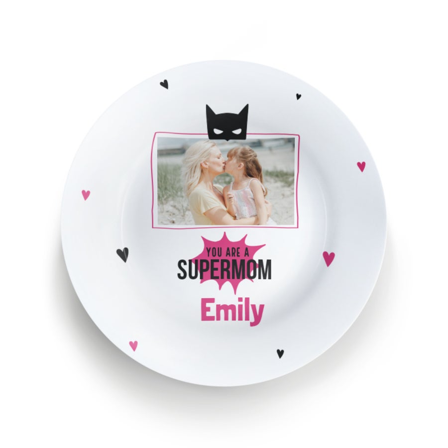 Personalised plate - Mother's Day