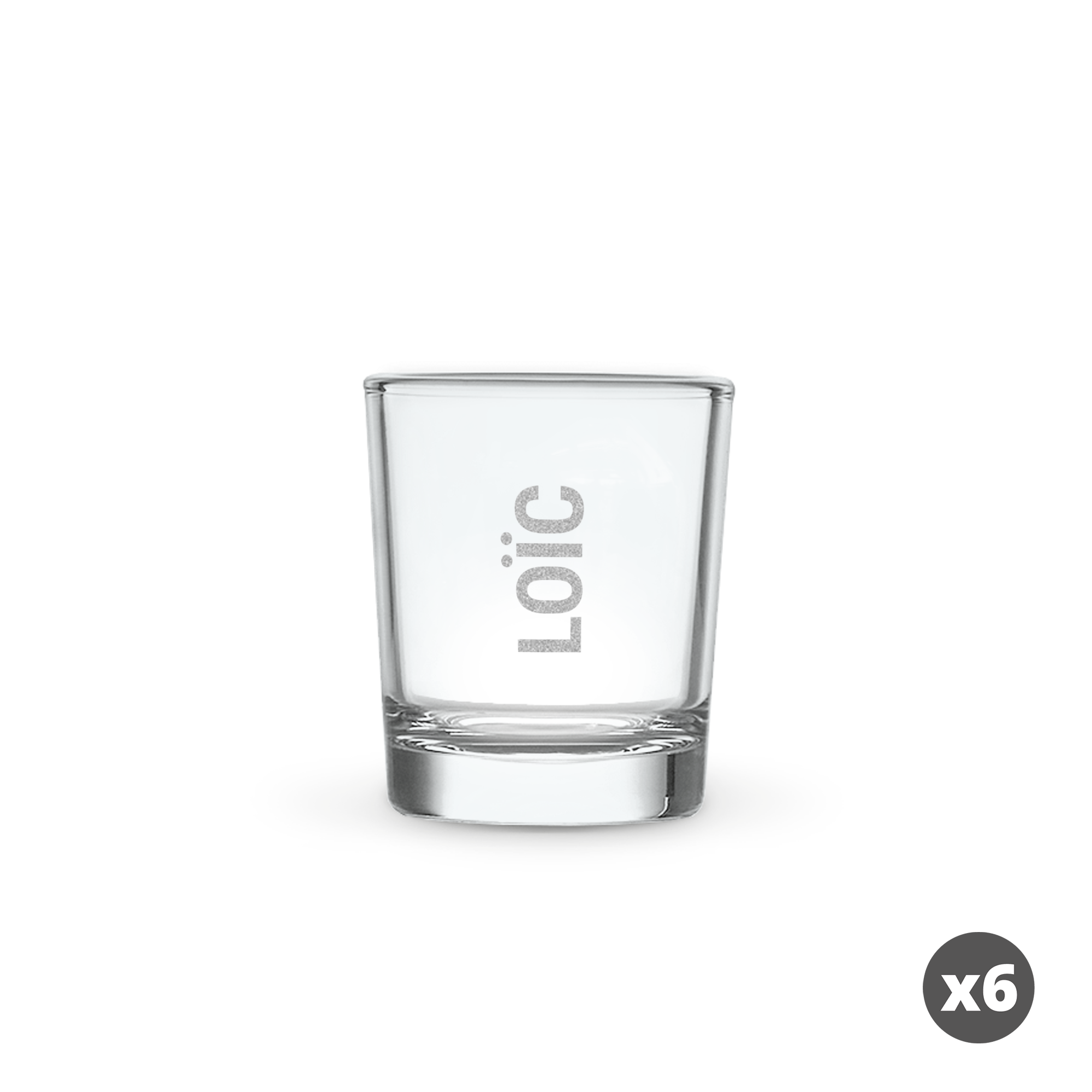 Verre à shot personnalisable