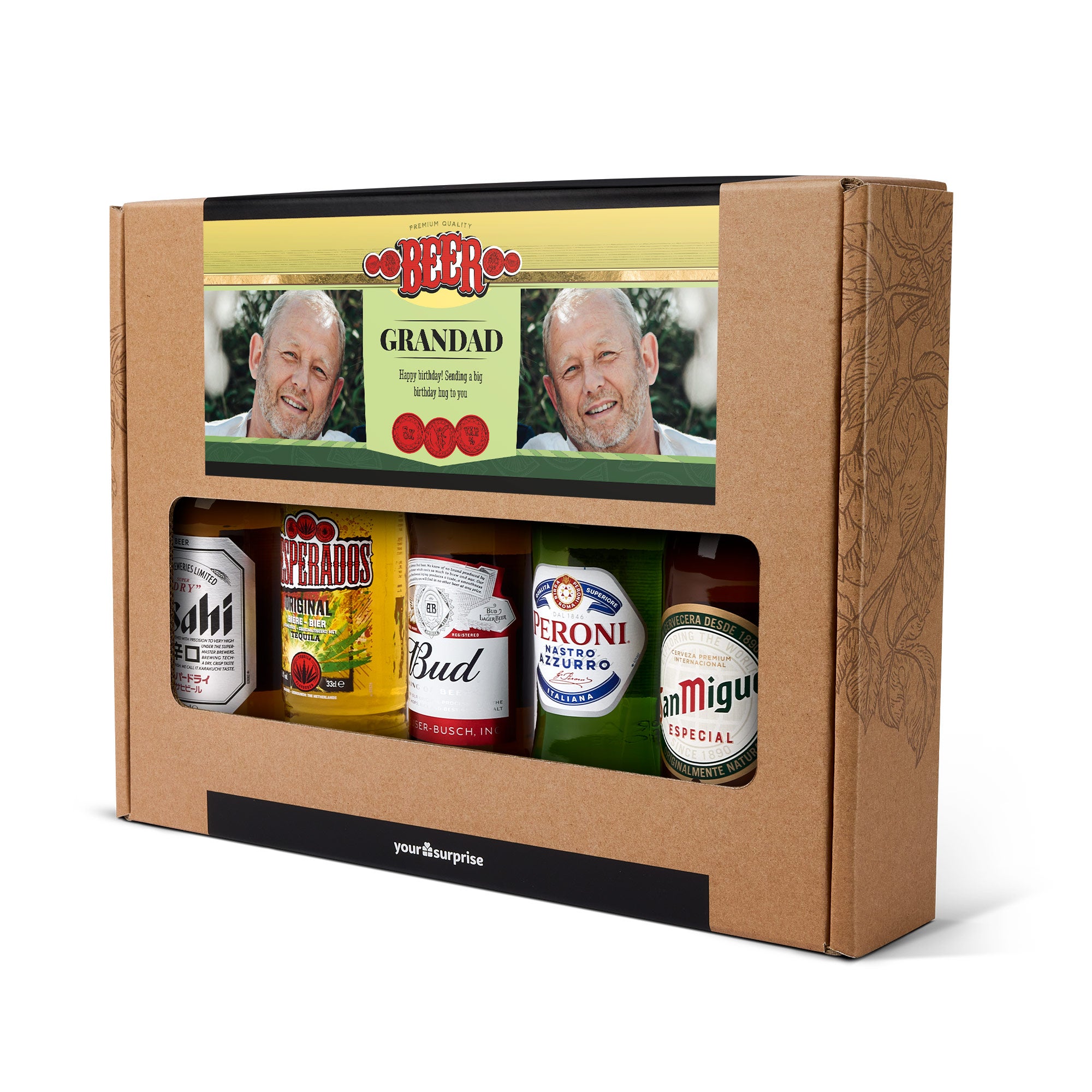 Beer gift set - vovô (internacional)