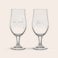 Engraved craft beer glass Engraved craft beer glass