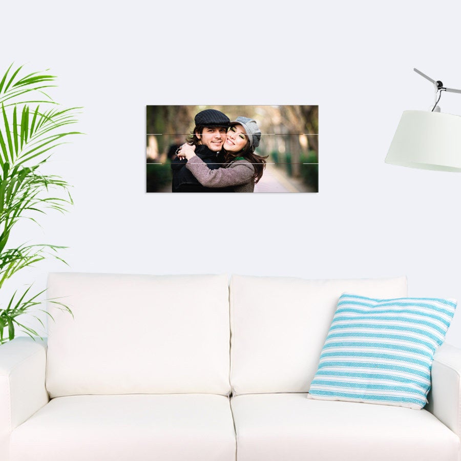 Foto auf Holz - Bretter Horizontal (60x30 cm)