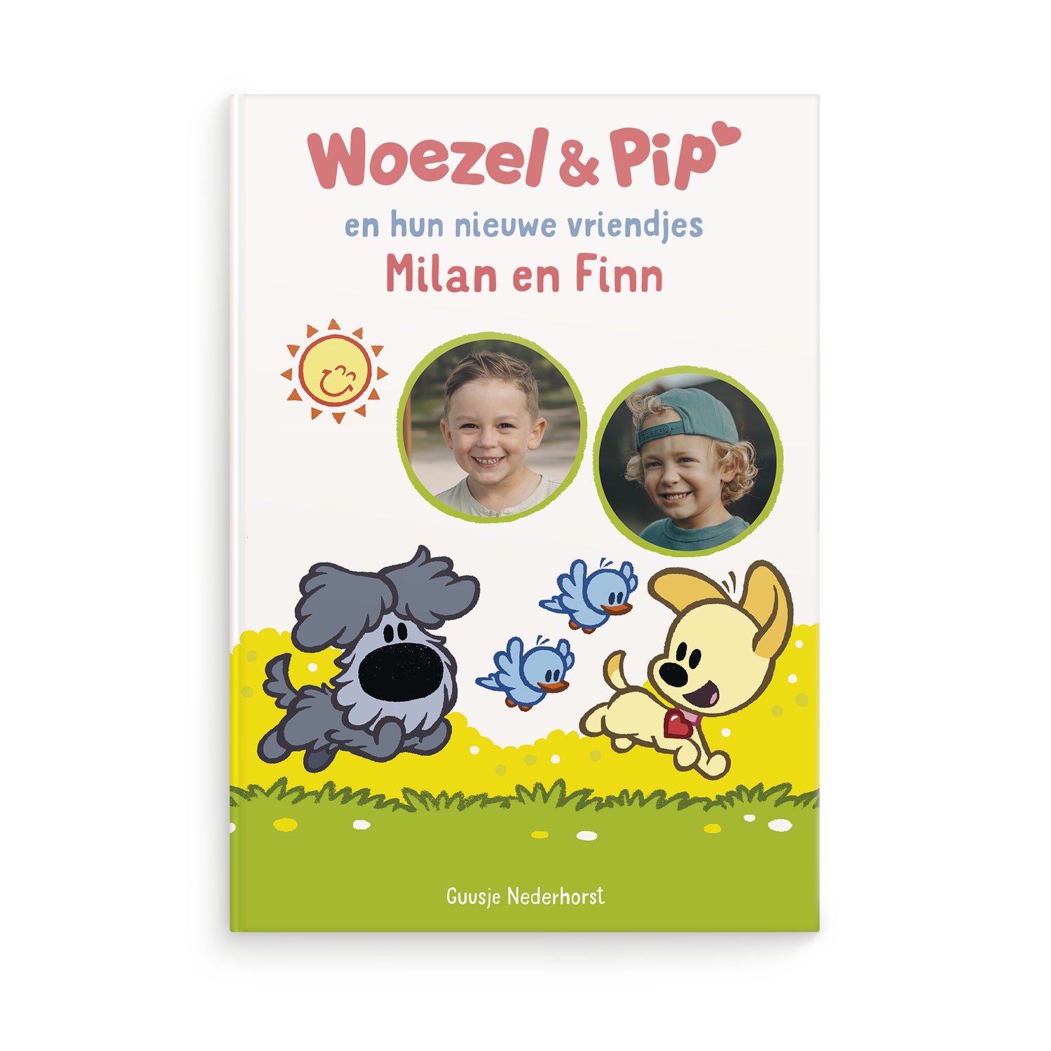 Boek met naam en foto - Woezel Pip - Vriendjes - XL boek