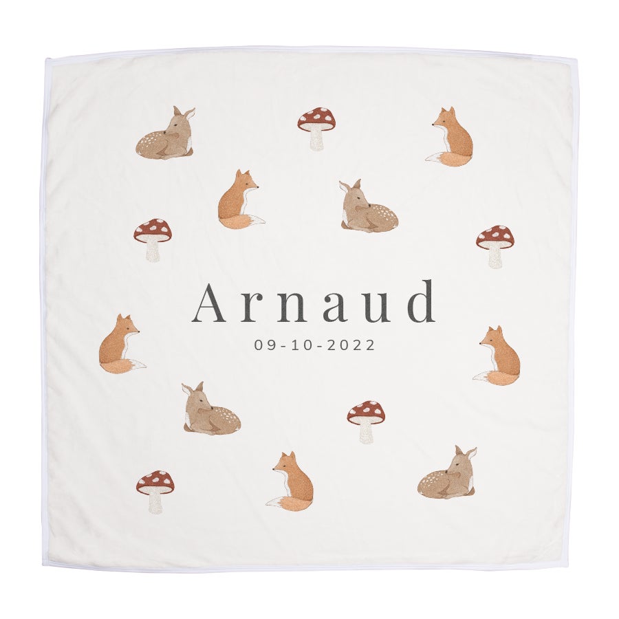 Couverture bébé personnalisée Couverture bébé personnalisée