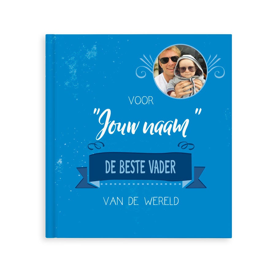 Boek met naam - De beste vader van de wereld