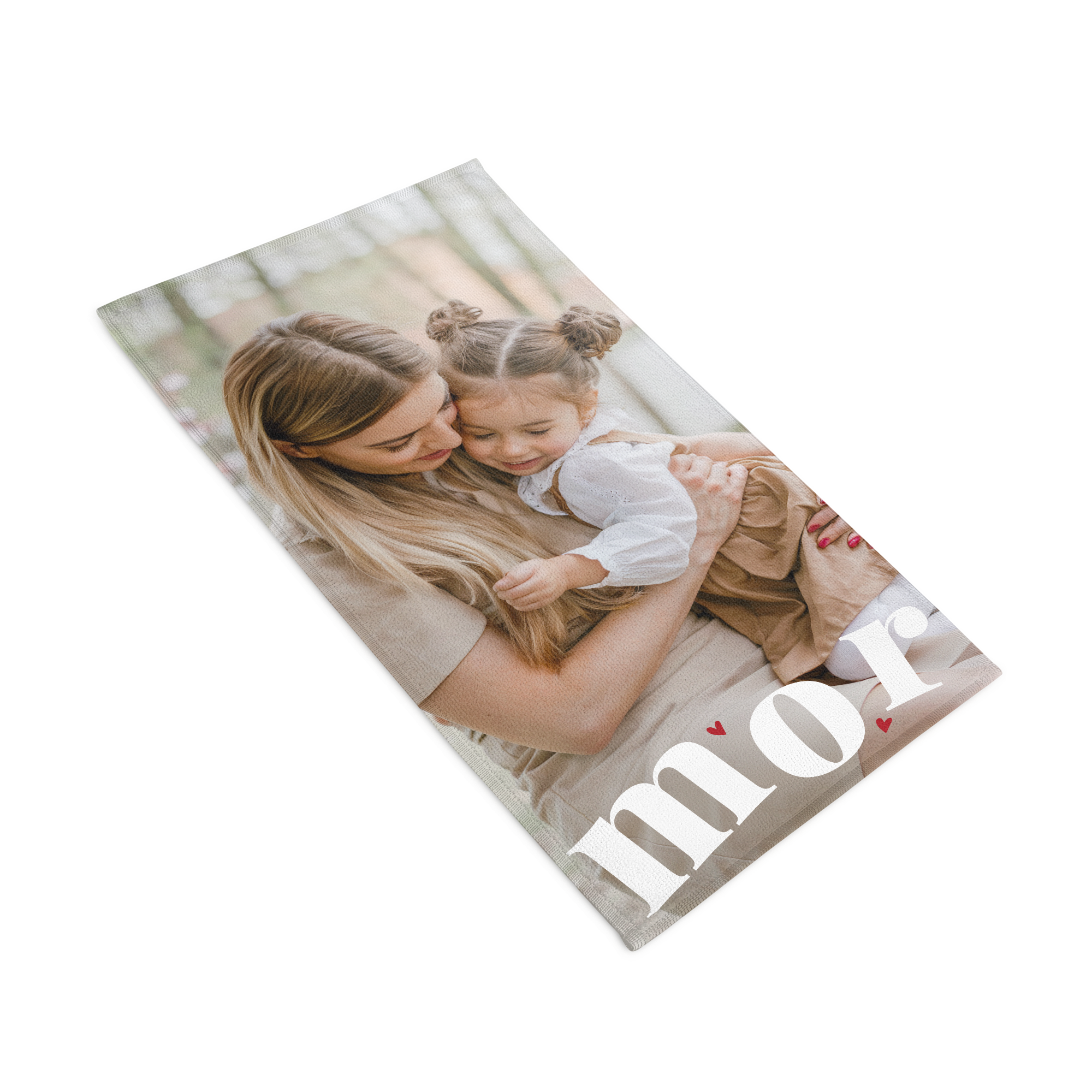 Håndklæde med heldækkende print