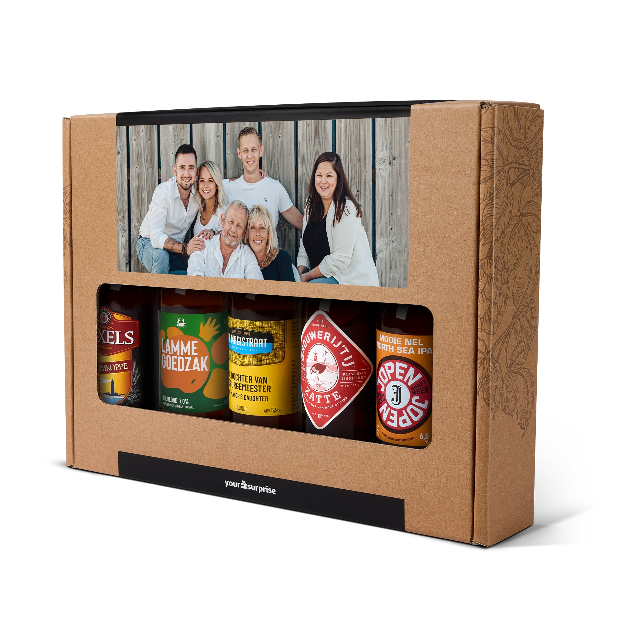 Personalised beer gift set - Microbrewery