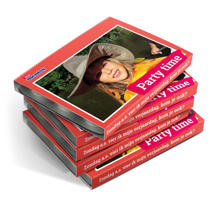 Mentos kauwgompakjes bedrukken - 96 stuks