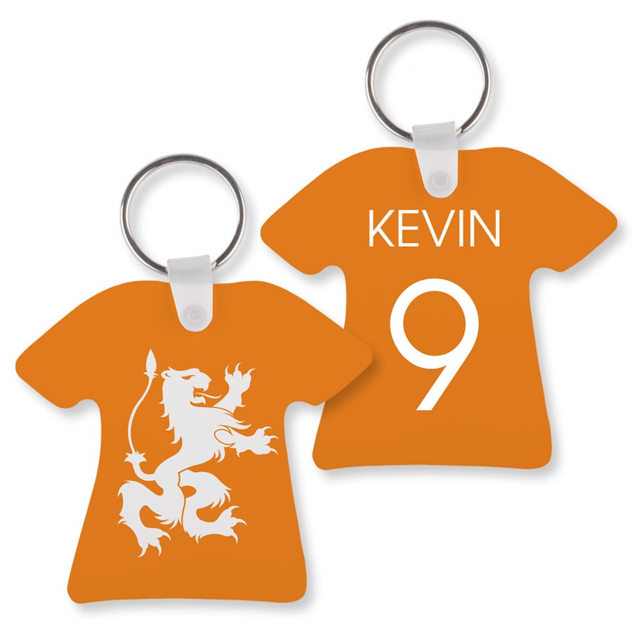 Sleutelhanger bedrukken - Voetbalshirt