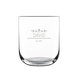 Luxurious personalised water glass