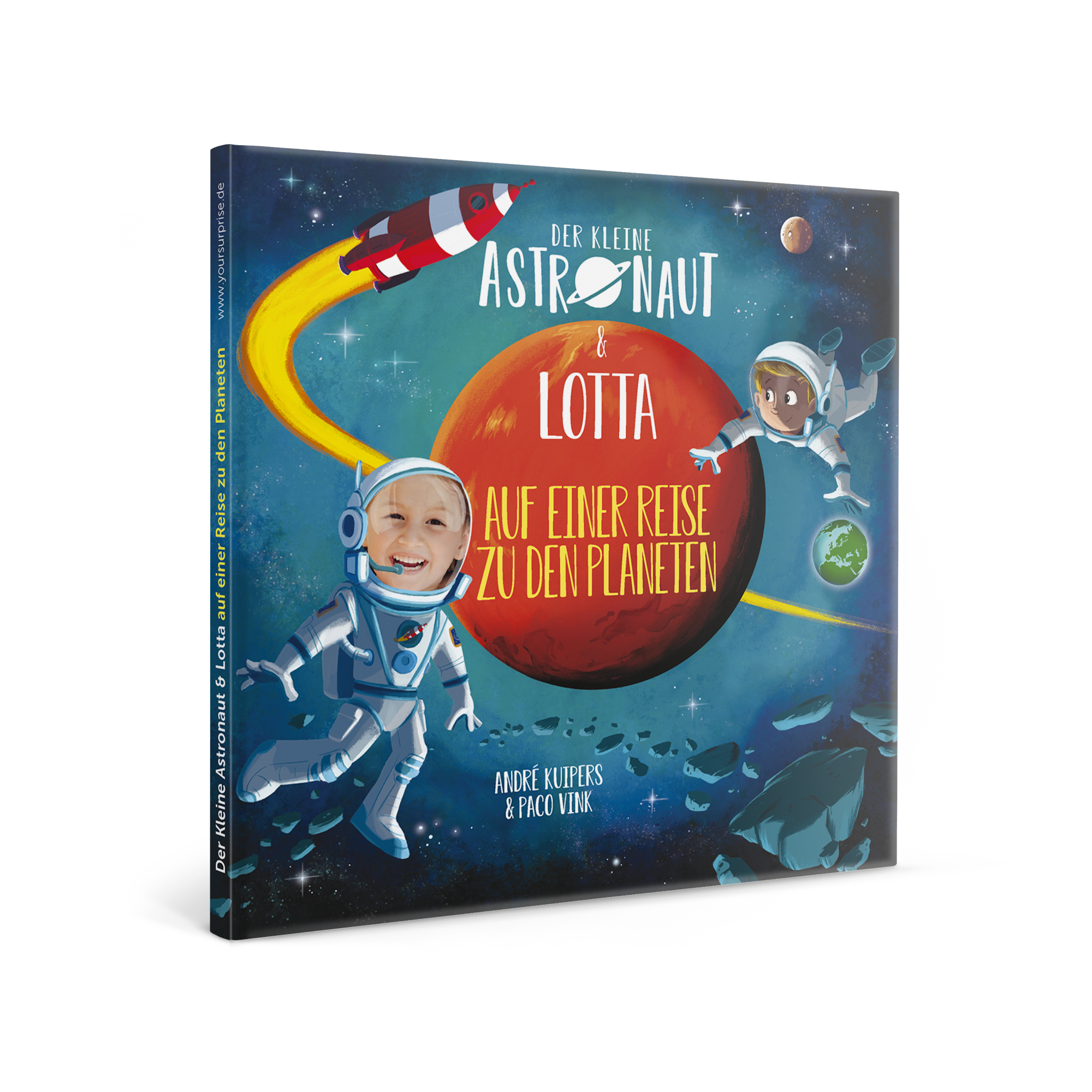 Der kleine Astronaut - Buch mit Namen
