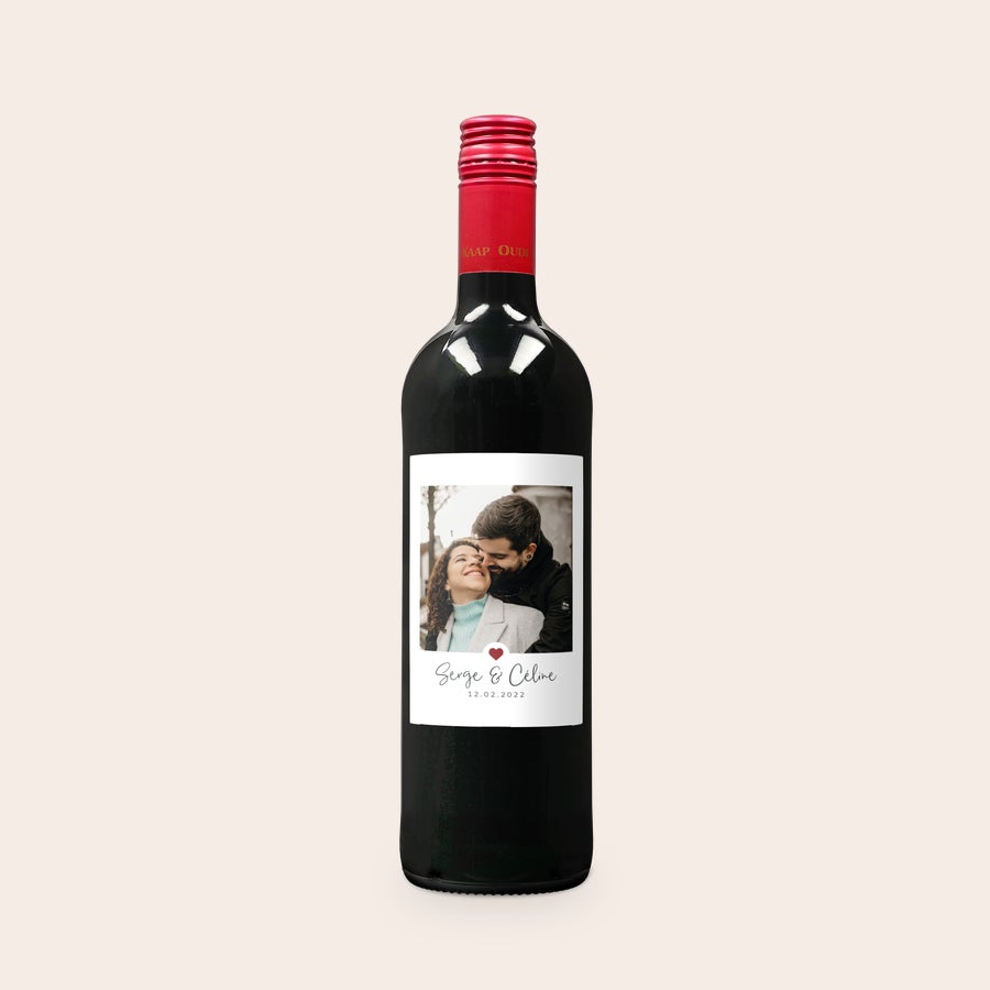 Coffret vin personnalisé - Oude Kaap - Rouge Coffret vin personnalisé - Oude Kaap - Rouge