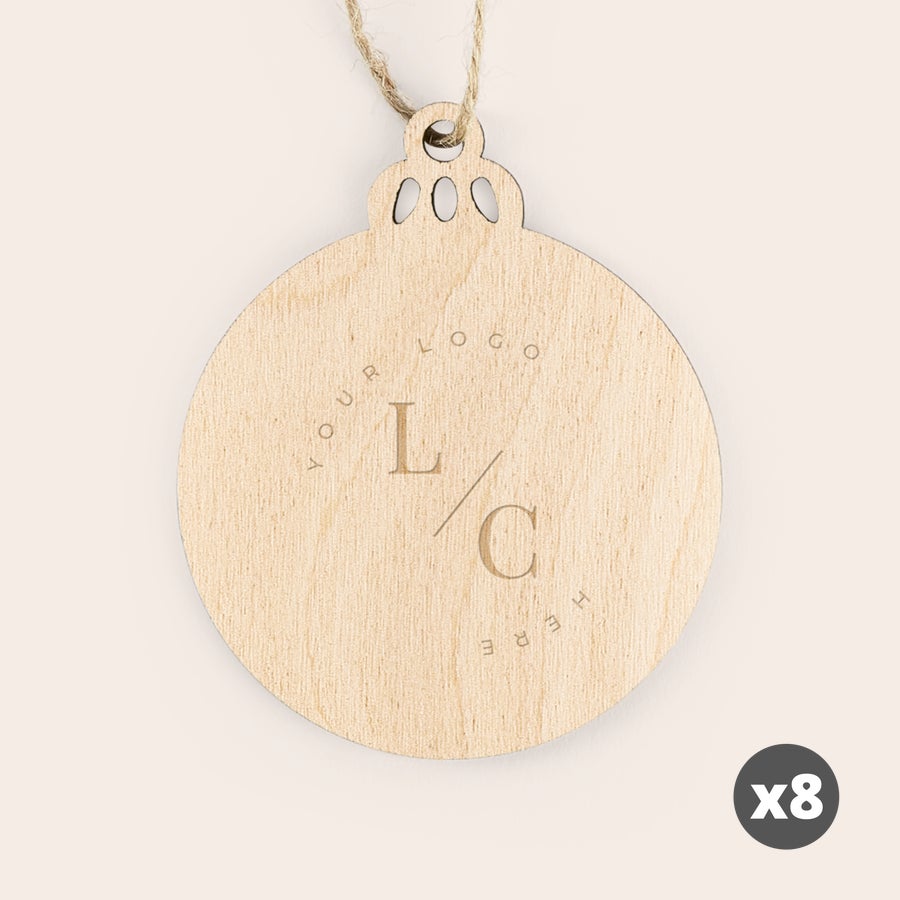 Personalisierter Weihnachtsschmuck Holz Personalisierter Weihnachtsschmuck Holz