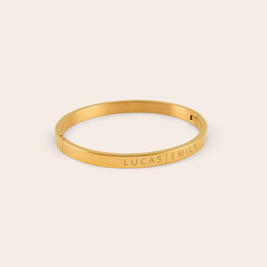 Pulsera esclava con nombre Pulsera esclava con nombre