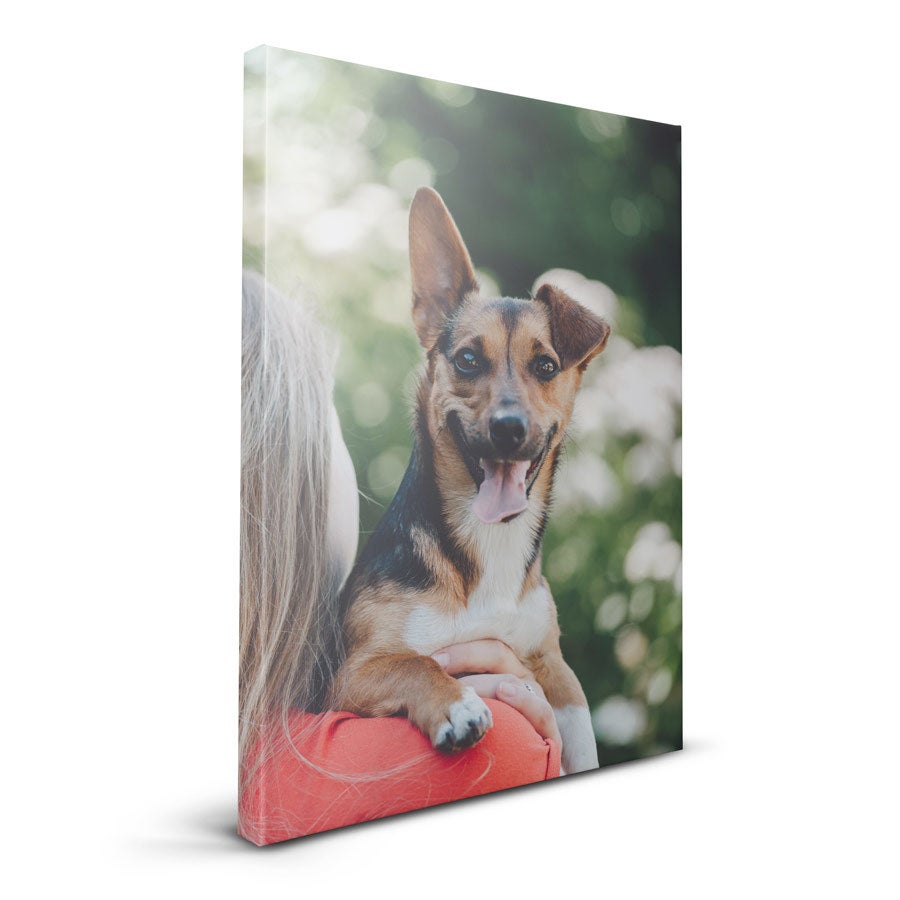 Personalised photo canvas