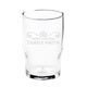 Personalised water glass