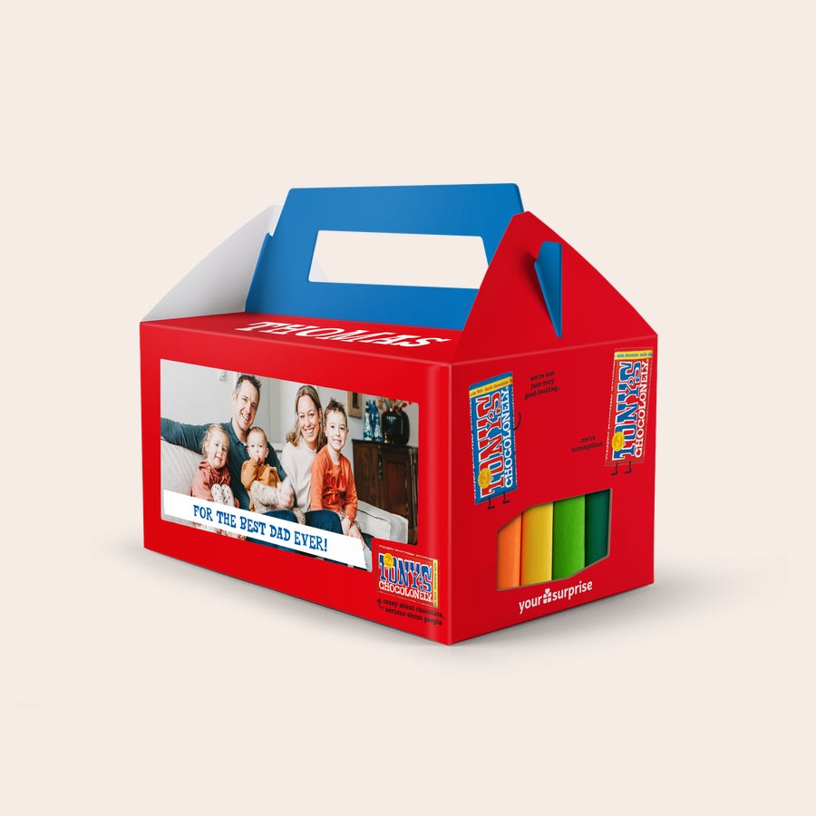 Personalised Tony Chocolonely Chocolate Gift Box Personalised Tony Chocolonely Chocolate Gift Box