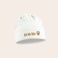 Beanie personalizat pentru bebeluși - Primul Crăciun - Alb Beanie personalizat pentru bebeluși - Primul Crăciun - Alb