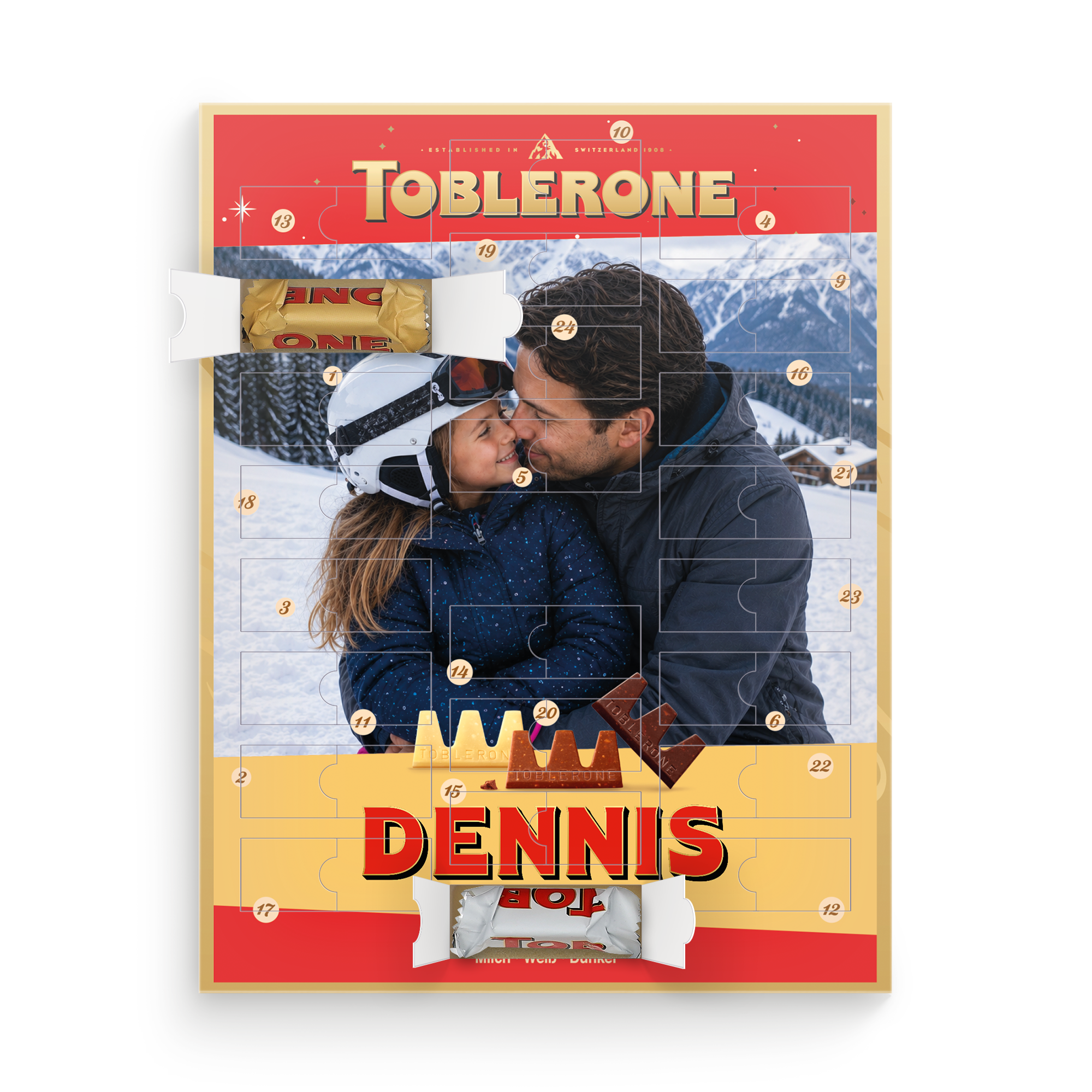 Toblerone adventskalender