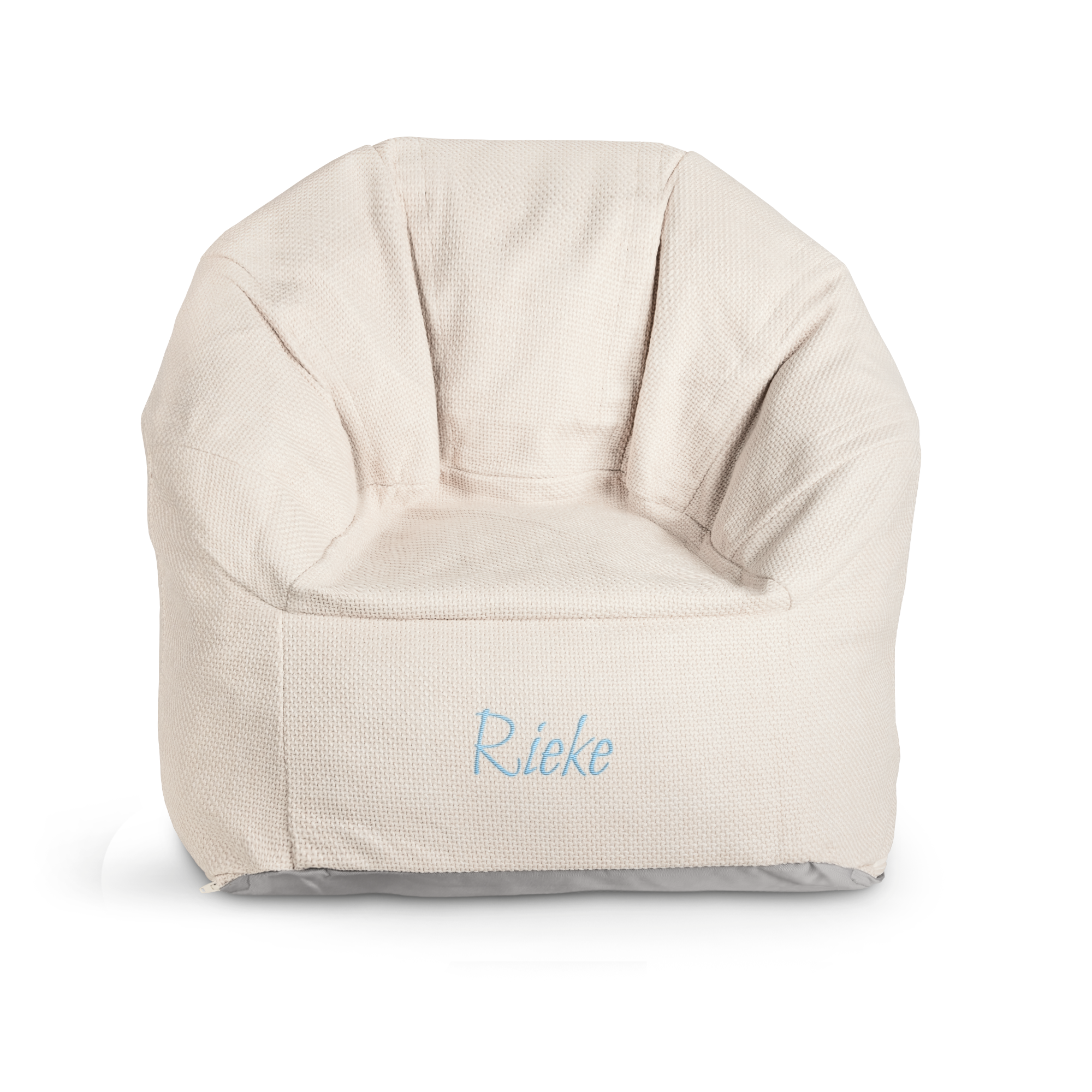 Kindersitzsack mit Namen besticken