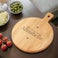 Engraved wooden serving platter Engraved wooden serving platter