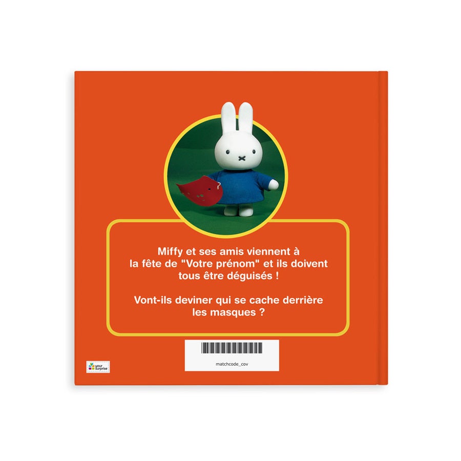 Coffret Miffy personnalisé - Couverts & livre