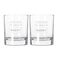 Father's Day whisky glasses - Set of 2