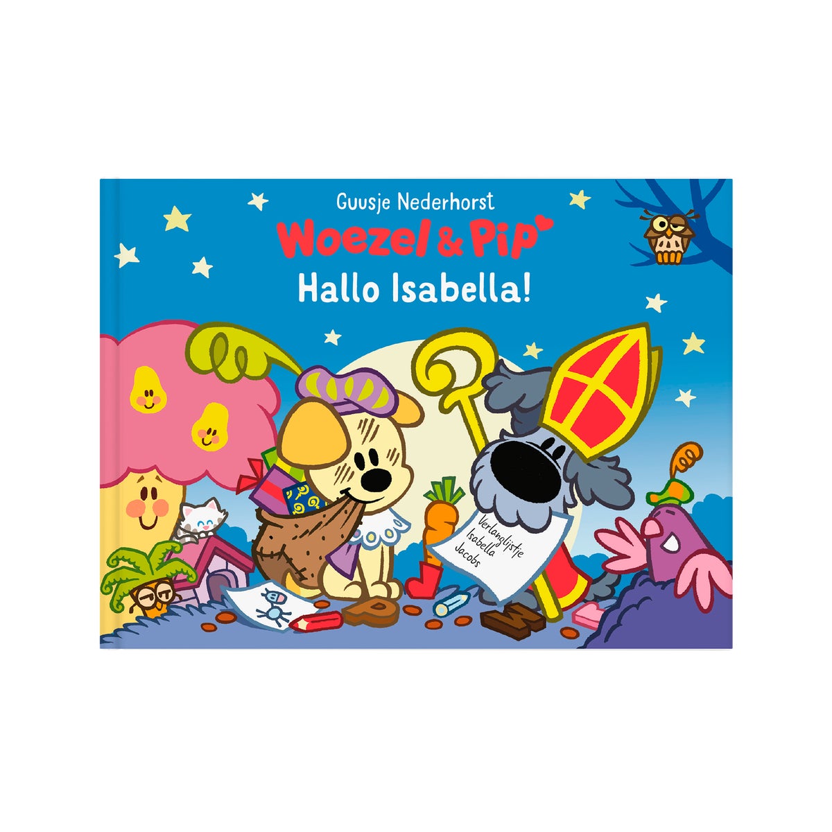 Woezel Pip "Hallo Sinterklaas" personaliseren