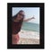 Marco de fotos personalizado - Cristal - Negro - 13 x 18 cm